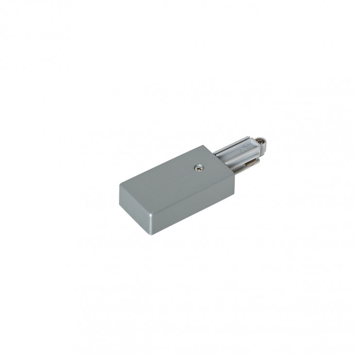 1-circuit power connector left silver