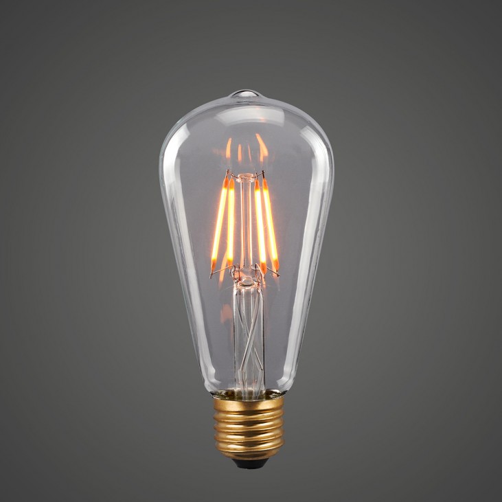 Retro LED bulb E27 6W