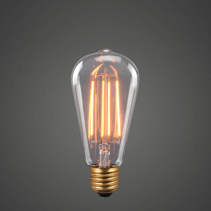 Retro LED bulb E27 6W