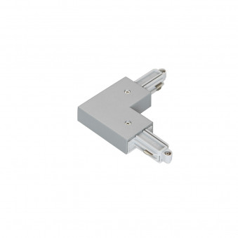 1-circuit L type connector silver I