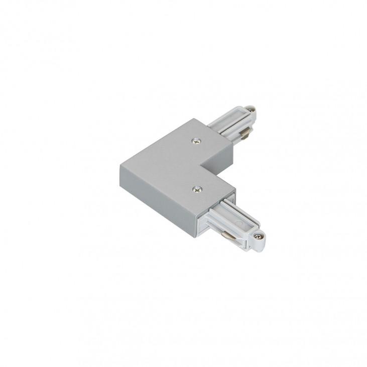 1-circuit L type connector silver O