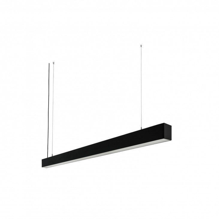 Vertigo linear pendant black 86 opal