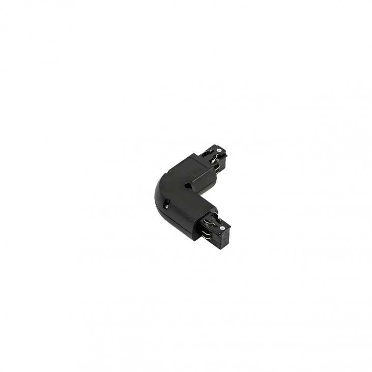 3 phase track - L joint - black